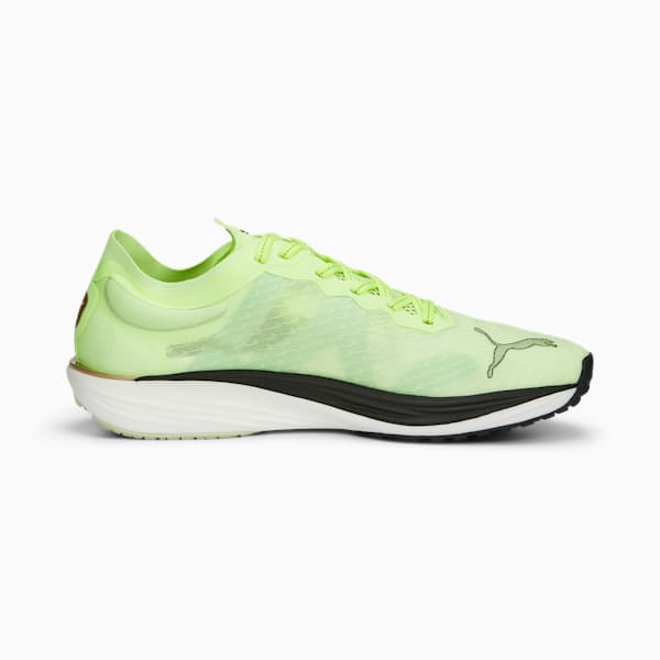 Souliers de course à pied Liberate NITRO 2 Run 75 Homme, Fast Yellow-PUMA Black, extralarge